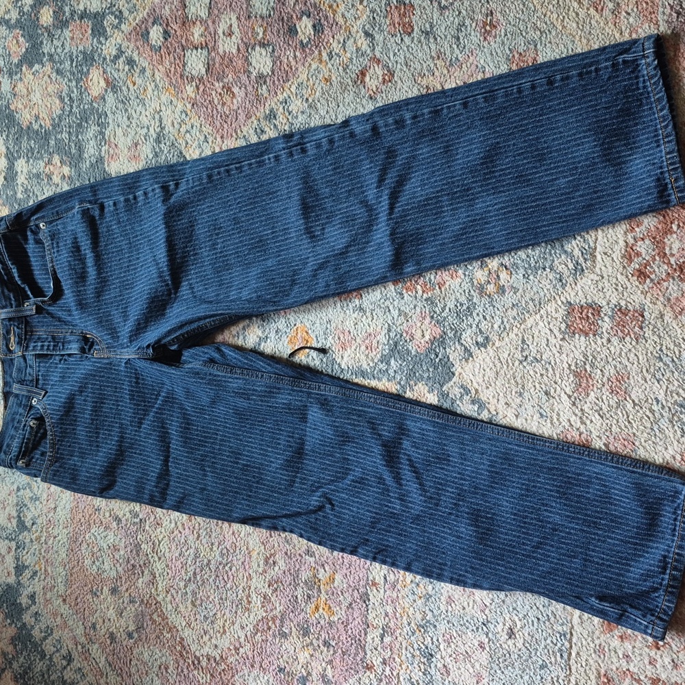 Levis Striped Jeans